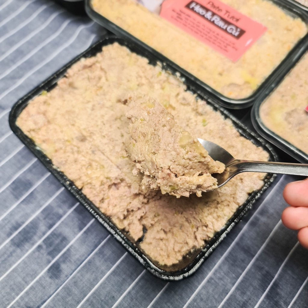 Pate tươi Lulu Fam vị Heo, Gà, Bò (Hộp 500gr)