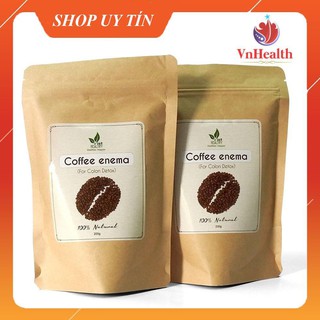 Bột Cafe Enema 💖 HÀNG CHUẨN 💖 Bột Coffee Enema 100% Nguyên Chất 200g Viet Healthy - Uống hoặc Thải Độc Đại Tràng