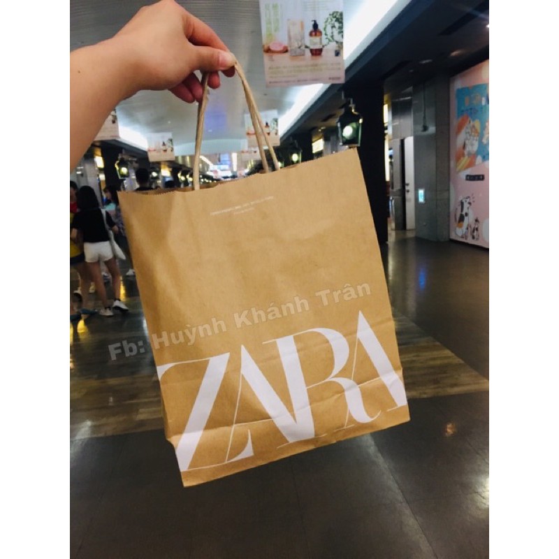 TÚI GIẤY ZARA (SẴN SLL)