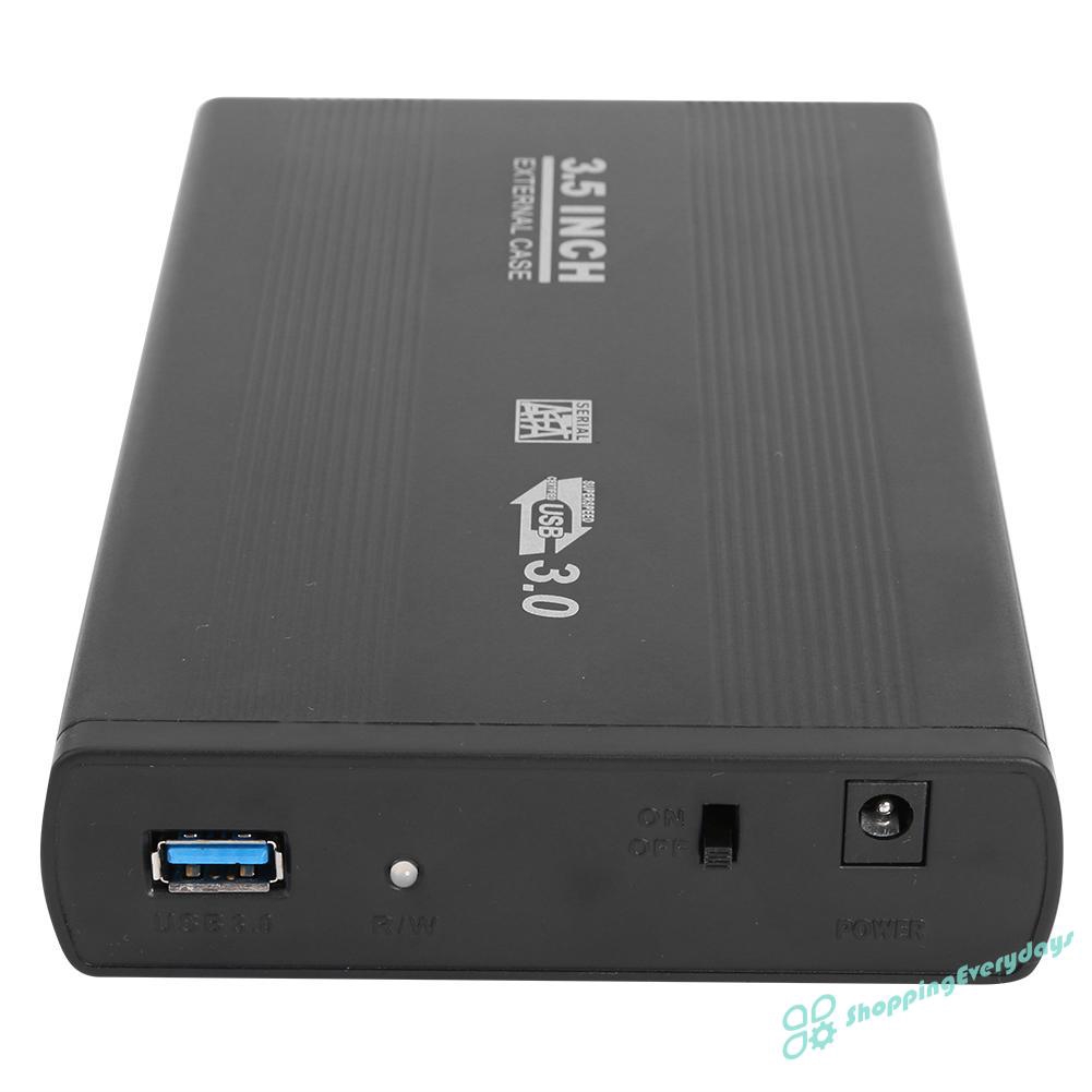 Hộp Đựng Ổ Cứng Sata 3.5 Inch Kết Nối Usb 3.0