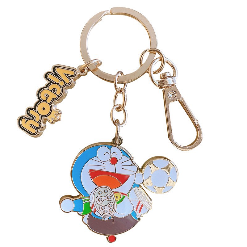 Móc Khóa Doraemon Thể Thao ERASHOP 078236 - Dễ Thương, Siêu Rẻ Đẹp, Phù Hợp Đeo Cặp/ Balo, Phụ Kiện Quà Tặng Độc Đáo