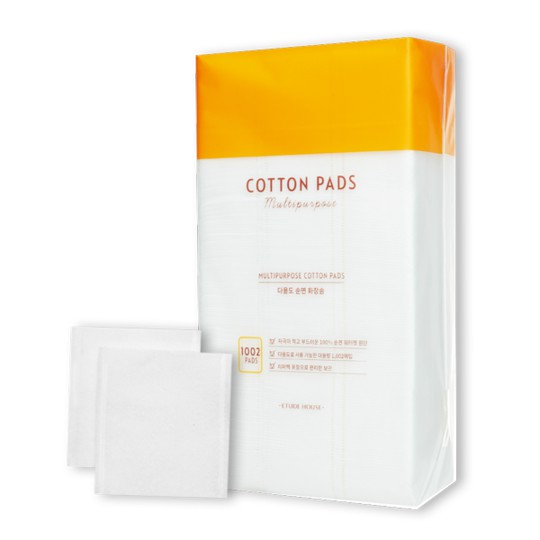 [501 miếng ] Bông Tẩy Trang 1002 Miếng Etude House Multipurpose Cotton Pads [ 1/2 gói]