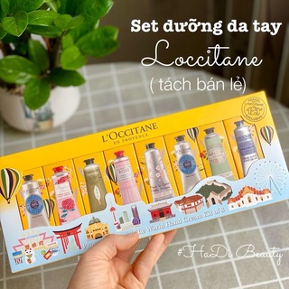 Hộp 5 kem dưỡng da tay pháp l'occitane 30ml