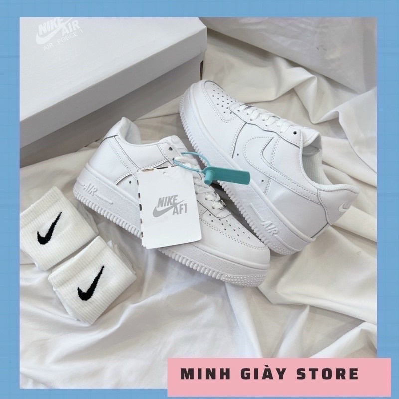 ⚡️FULL BOX⚡️Giày Thể Thao Nam Nữ A.F.1 trắng hàng Quảng Châu 11