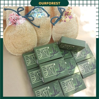 Xà Phòng Sinh Dược Than Tre, Xà Bông Tắm Thảo Mộc, Chiết Xuất 100% Thiên Nhiên, Soap Hữu Cơ Thân Thiện