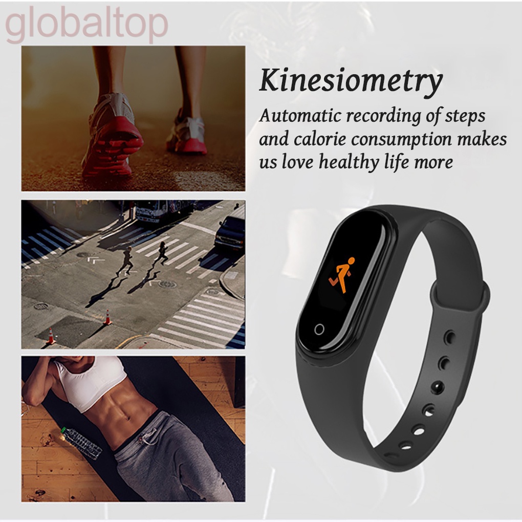 Đồng Hồ Đeo Tay Thông Minh Chống Nước Đo Nhịp Tim Kết Nối Bluetooth