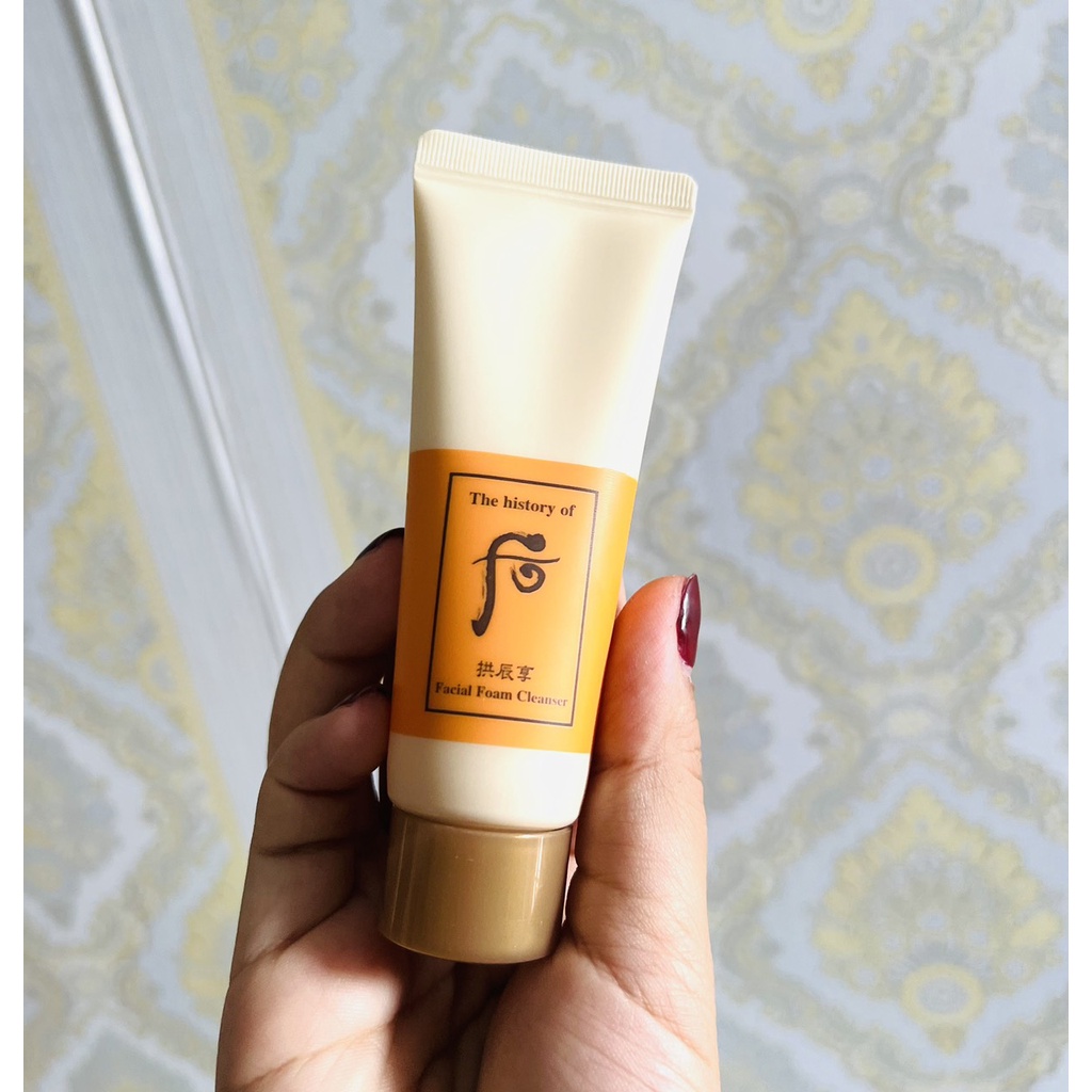 Set kem chống nắng whoo vàng 75ml_The History of Whoo Gongjinhyang Wrinkle Sun Cream Set