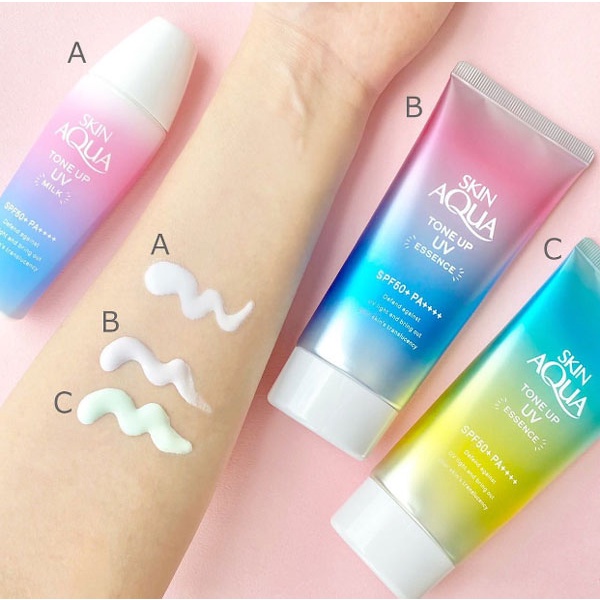 Kem chống nắng Skin Aqua Tone Up Essence Rohto Nhật Bản
