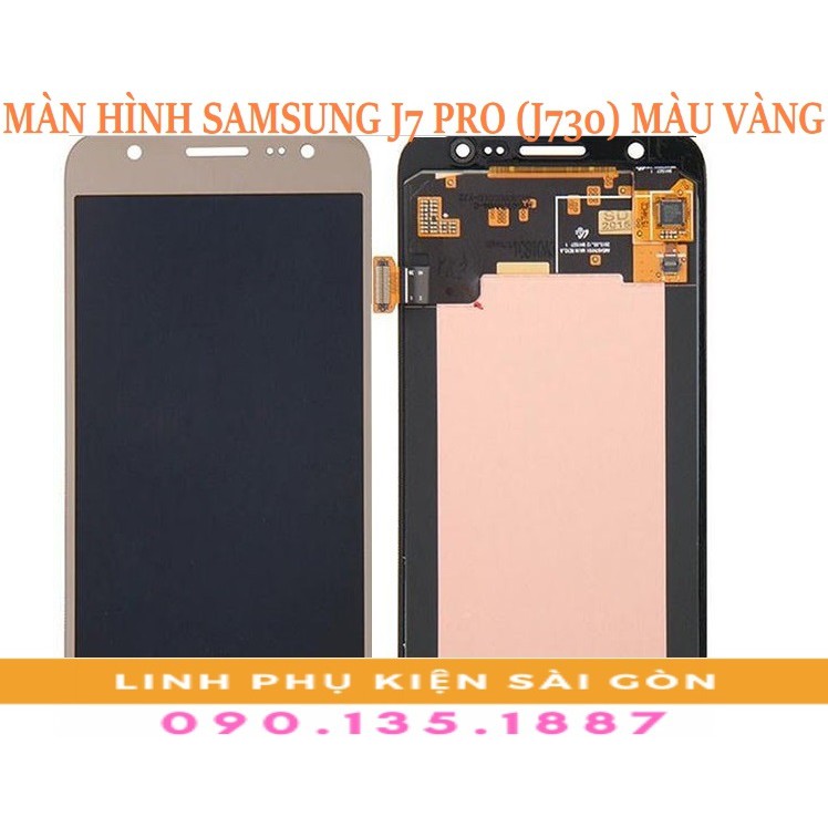 MÀN HÌNH SAMSUNG j7 PRO (J730) MÀU VÀNG ZIN OLED