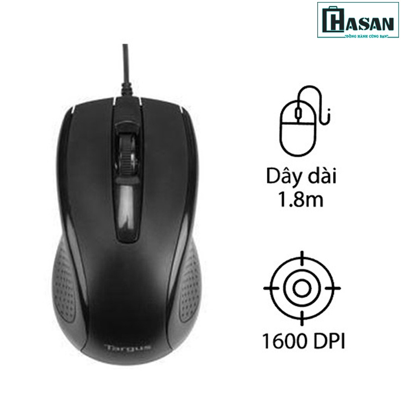 Chuột có dây USB TARGUS Optical Mouse - U660