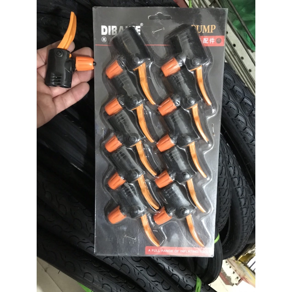 Đầu Van Bơm Xe Đạp Xe Máy Thương Hiêu Dibaike