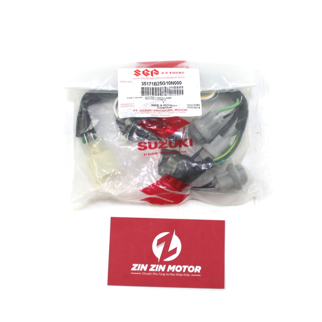 Giắc Đèn Pha Trước - Satria K9, Raider K9, Satria Đầu Phượng, Raider Mắt Phượng - ZIN ZIN MOTOR