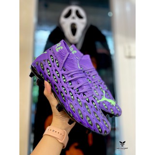 Giày Bóng Đá Puma Future bo thun Tím FG