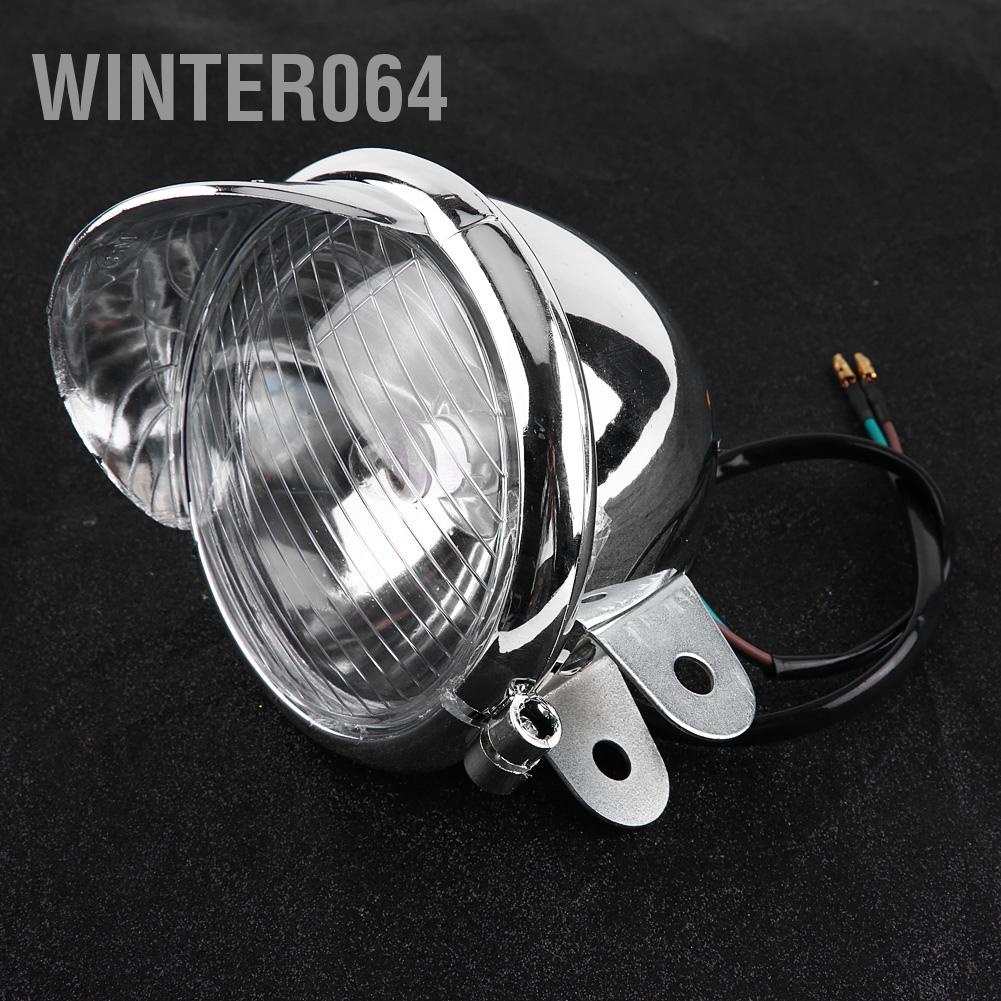 Đèn sương mù retro Đèn pha đèn pha Xe máy phổ thông DC 12V Winter064