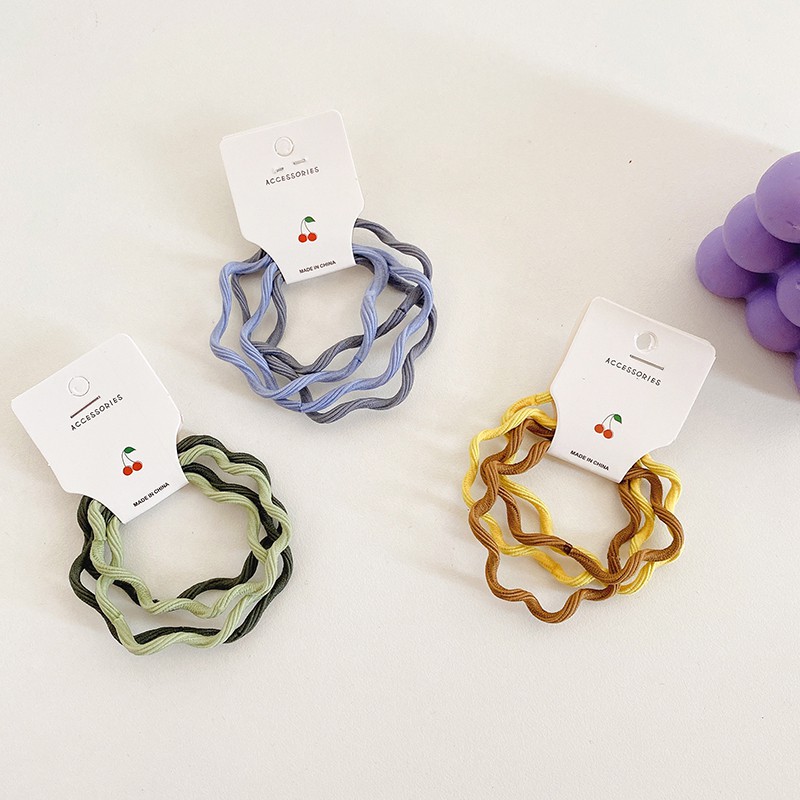 Dây thun buộc tóc thiết kế dễ thương không làm đau tóc dành cho bé gái