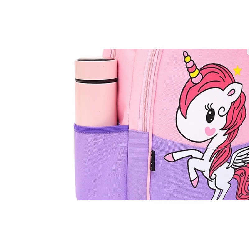 Balo Siêu Nhẹ Hình Doraemon, Kỳ Lân, Cặp Đi Học Cho Bé Dễ Thương