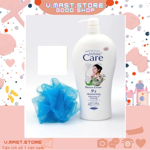 Sữa Tắm Trắng Dê White Care 1200ml chính hãng