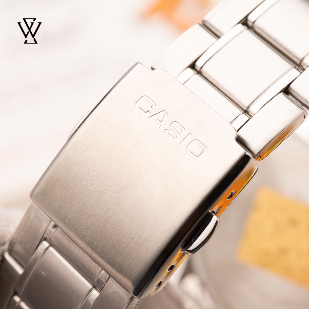 Đồng Hồ Quartz Nam Casio WATCHSTORE MTP-1375D-7AVDF Thiết Kế Mặt Kính Khoáng 42mm, Dây Kim Loại Và Vỏ Thép Không Gỉ