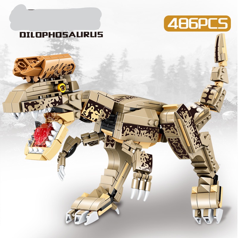 Mô hình lắp ráp Đồ chơi Lego Khủng Long Dinosaur World 4 Màu