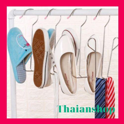 Móc Treo Phơi Giày Dép Inox Cao Cấp, Cứng Cáp, Bền, đẹp,Tiện Lợi
