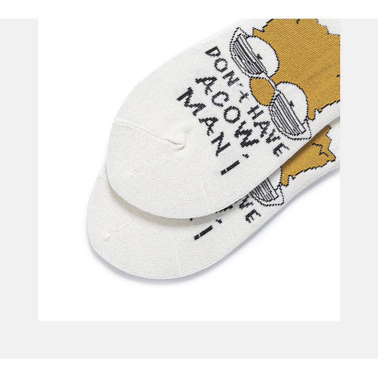 Tất cổ thấp In hình Hoạt hình Simpson Dễ thương Cao cấp Nhật Bản Vớ Cổ ngắn Nam nữ Unisex Họa tiết Cotton