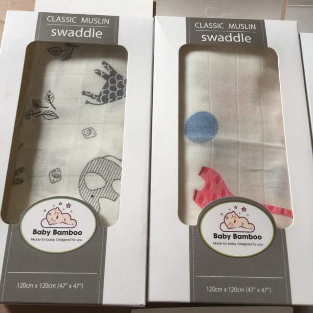 Khăn sợi tre Swaddle