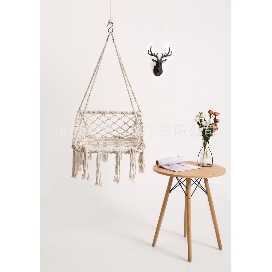 ghế mây treo décor trang trí hình chữ nhật (hàng order)