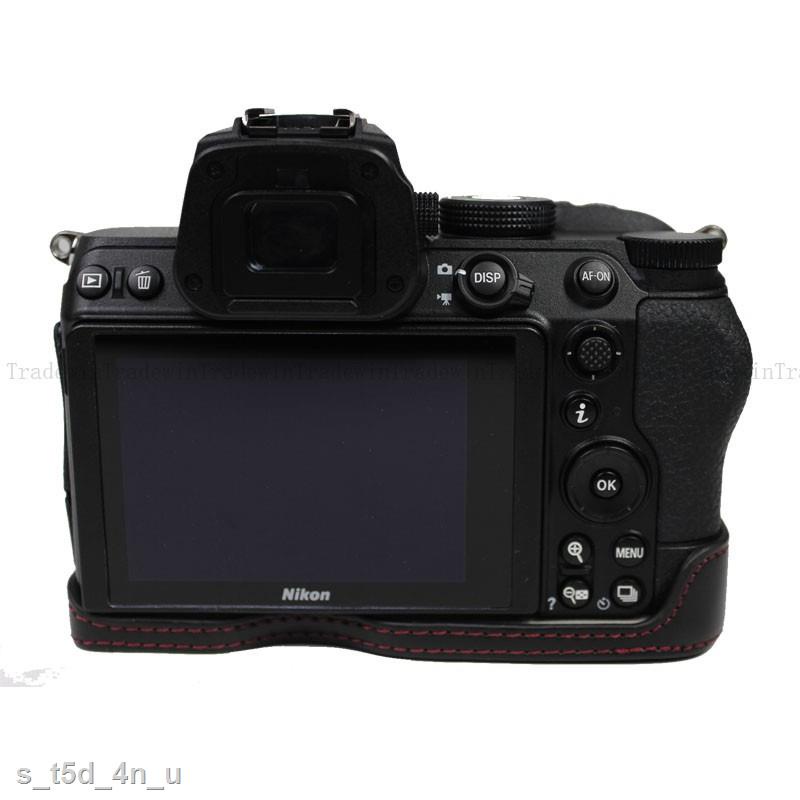 HOT Bao Da PU Bọc Máy Ảnh Cho Nikon Z7 Z6 Z5 Có Dây Đeo Tay