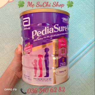 Sữa bột Pediasure BA hương vani 850g cho bé 1-10 tuổi