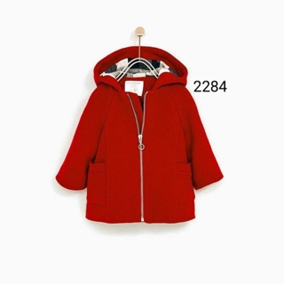 Áo khoác dạ Zara đỏ cực sang chảnh