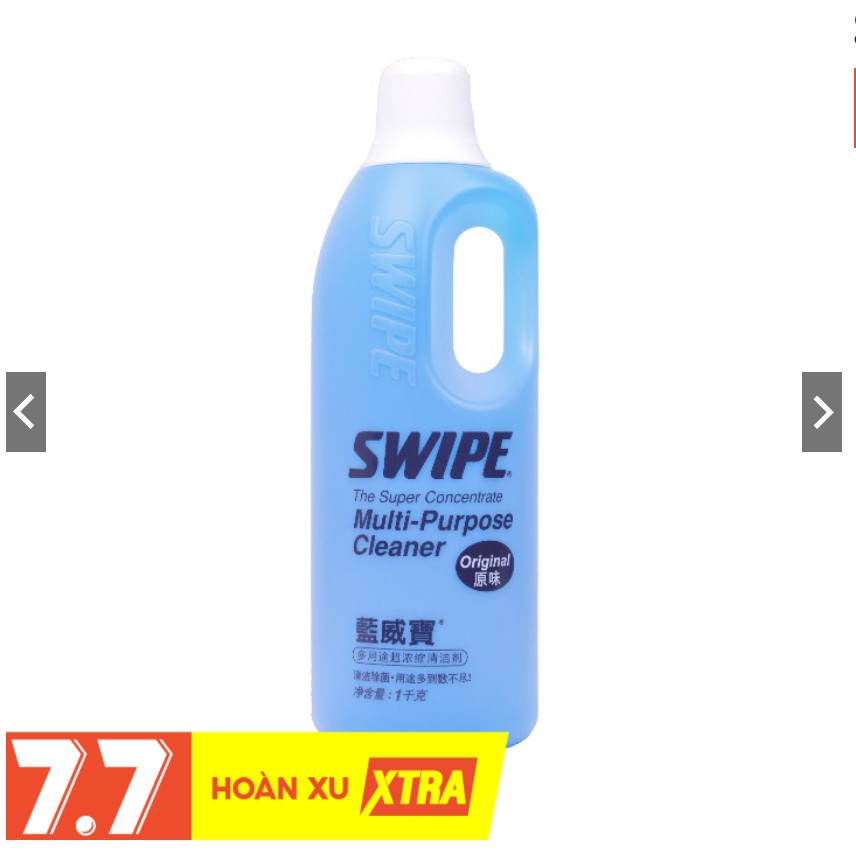 Chất tẩy rửa đa năng,chất tẩy mạch điện tử,chất tẩy rửa công nghiệp SWIPE Multi-Purpose Cleaner (1000ML) chính hãng