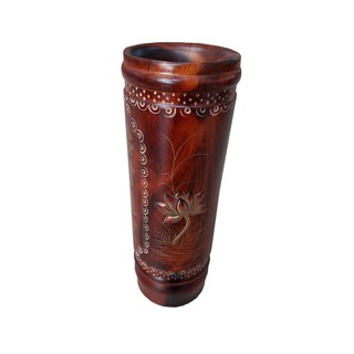 Ống nhan gỗ đẹp cao 16cm , ngang 9cm , Mã SP Ong - Đồ Thờ Thắng Duyên Đại Phát.