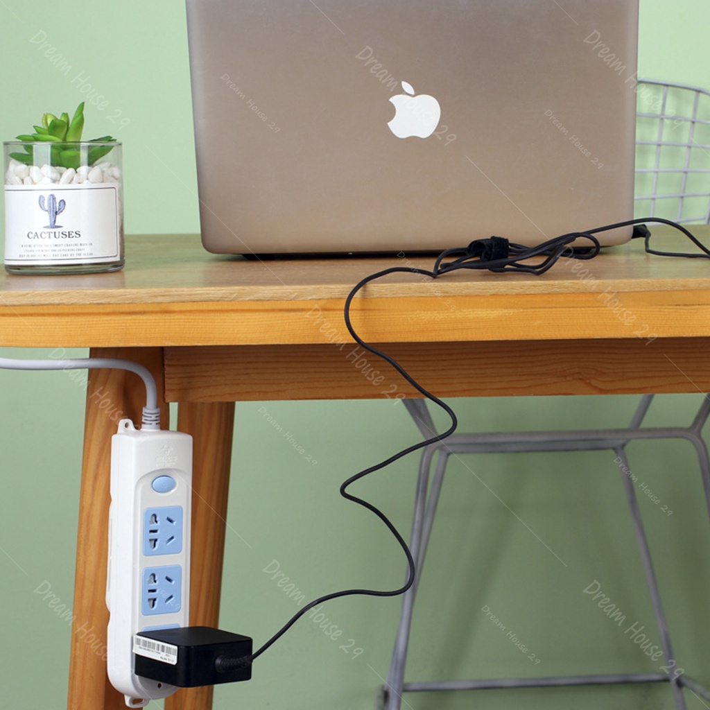 Miếng dán cố định ổ điện giá đỡ ổ cắm điều khiển bộ phát wifi màu trắng kích thước 10cm x 4cm