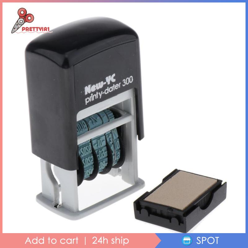 Con Dấu Ngày Tháng Tự Đóng Dấu H-4mm Prettyia1