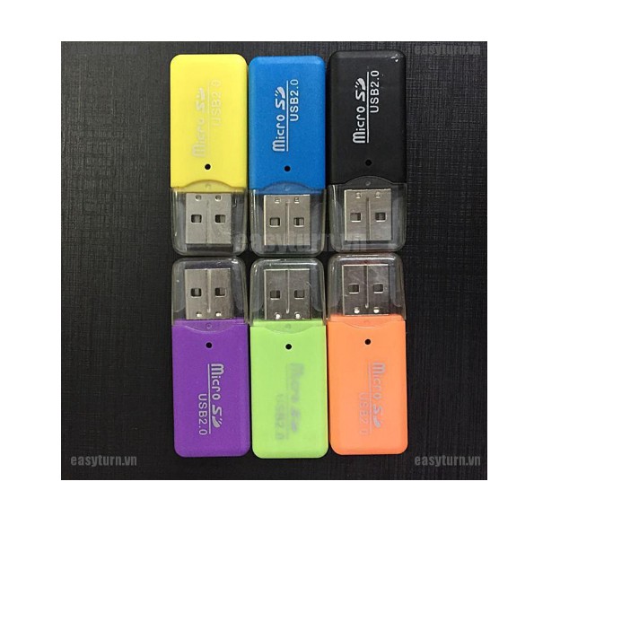 Đầu đọc thẻ nhớ USB SD/MMC 480Mbps mini chất lượng cao cho máy tính/laptop