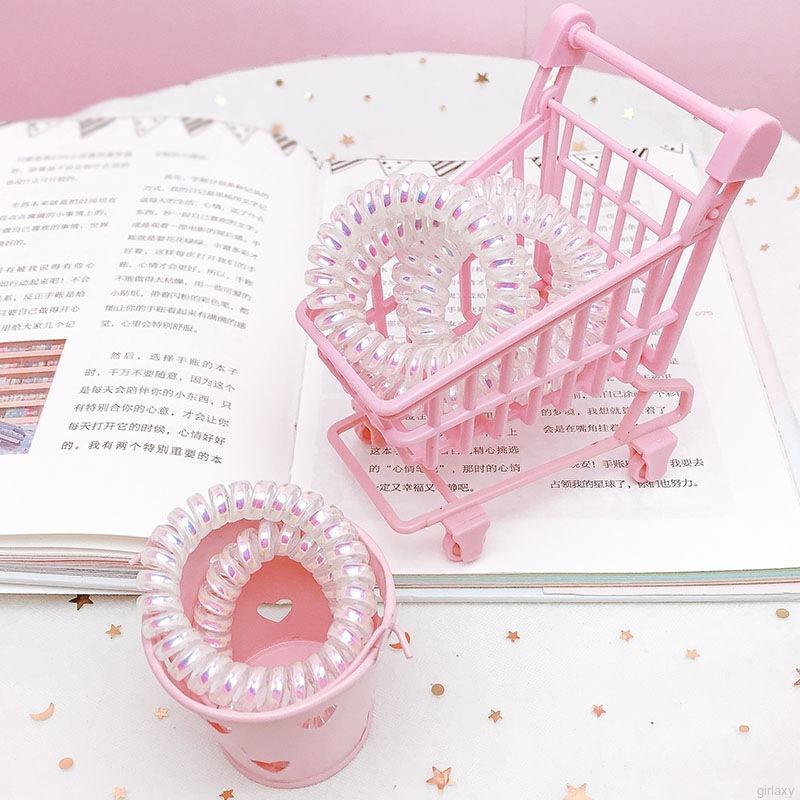 Dây buộc tóc trong suốt thời trang hàn quốc xinh xắn dành cho nữ