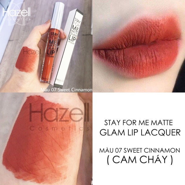 {Auth XẢ KHO} Son kem lì Stay For Me