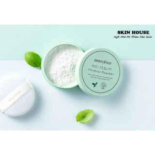 Phấn phủ dạng bột kiềm dầu Innisfree – no sebum