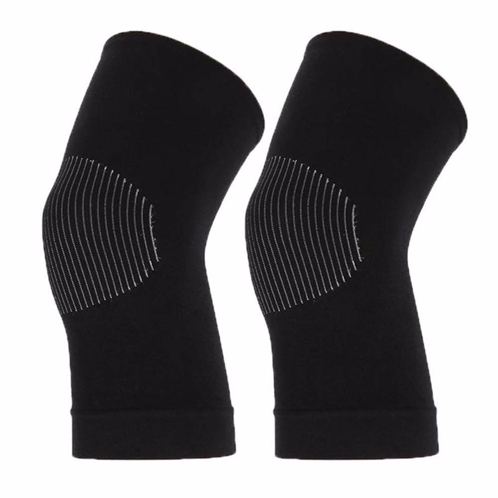 Cặp đệm bảo vệ đầu gối bằng nylon giữ ấm chống trượt nhiều màu tùy chọn