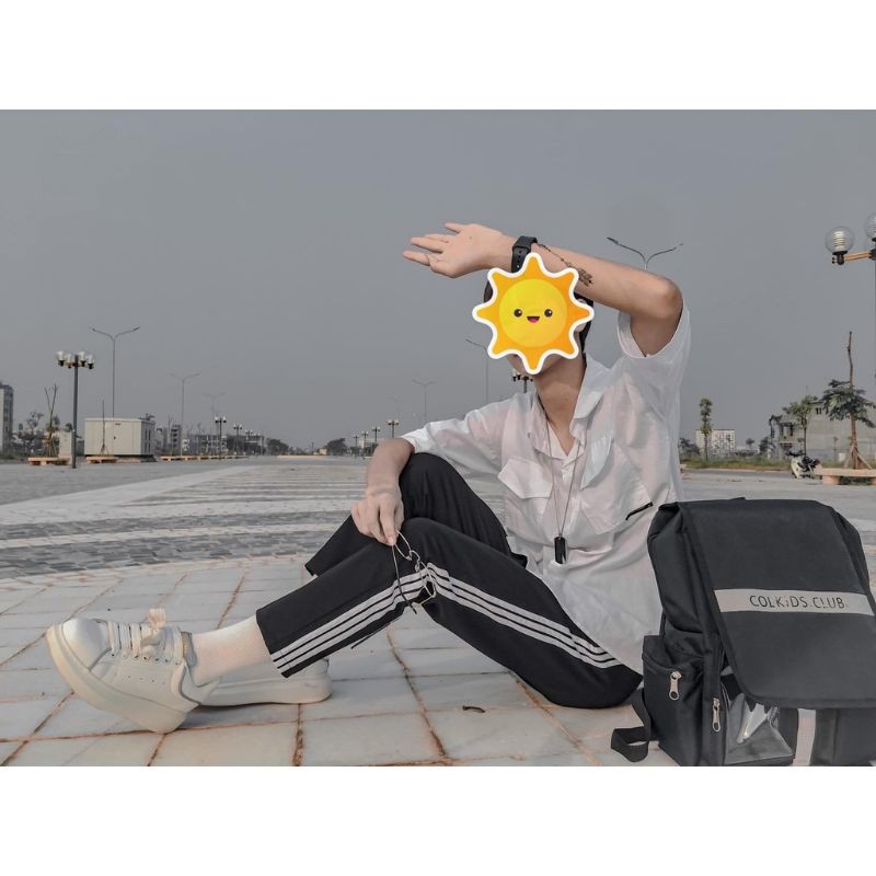 Quần jogger 3 sọc suông nam 40kg - 97kg | BigBuy360 - bigbuy360.vn