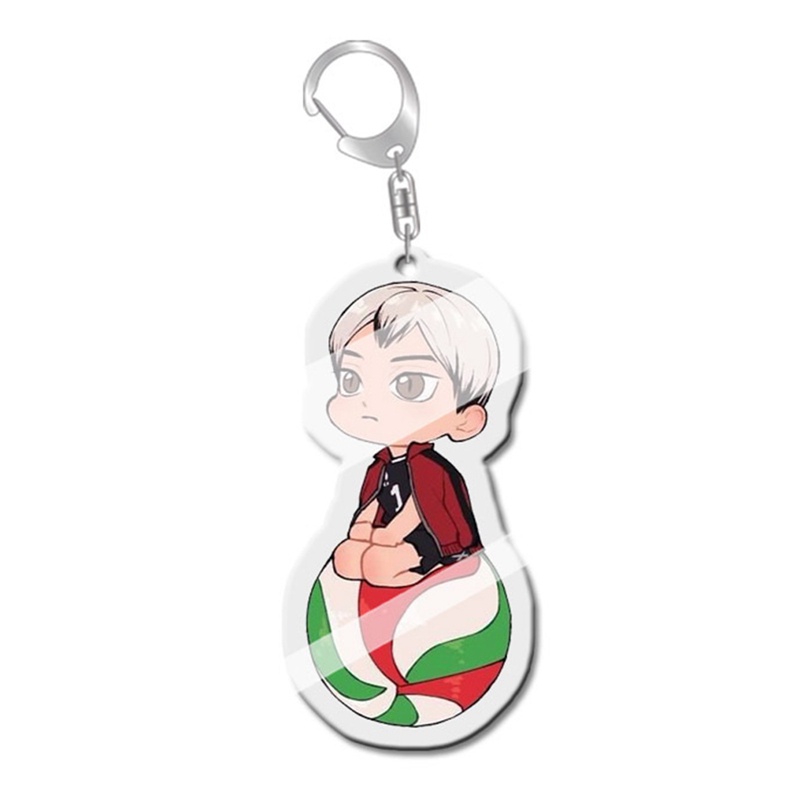 Móc Khóa Acrylic Hình Anime Bóng Chuyền Kiểu Mới