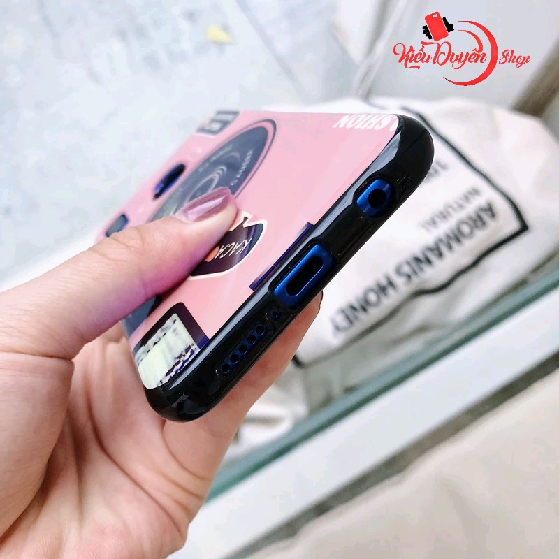 Ốp lưng họa tiết máy ảnh Huawei Nova 3e,2i,P30 Lite,P30 Pro,P30,Y9 2019,Y7 Pro 2019 tặng kèm giá đỡ và dây đeo