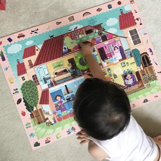 Xếp hình Mideer Puzzle Detective in Room - Thám tử