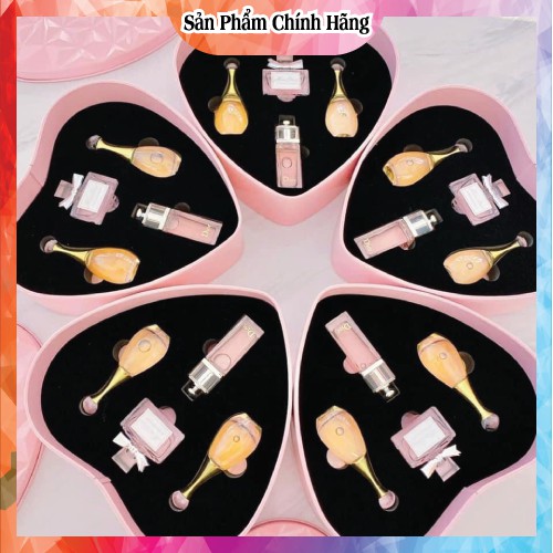 Set 4 Chai Nước Hoa Nữ D I O R Mini 5ml Miss (Blooming Bouquet, J'adore EDP, J'adore Absolue, Addict EDT) | Thế Giới Skin Care