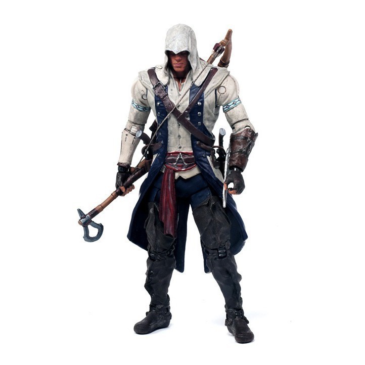 Mô Hình Nhân Vật Game Assassin 's Creed Iii 3 Connor 15cm / 6