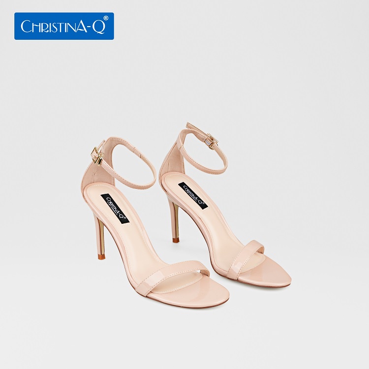Giày sandals nữ cao gót nhọn 9cm ChristinA-Q XDN261