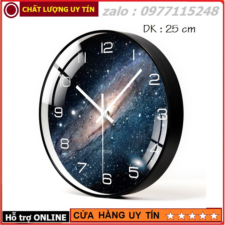Đồng Hồ Treo Tường Kim Trôi Mẫu Hiện Đại