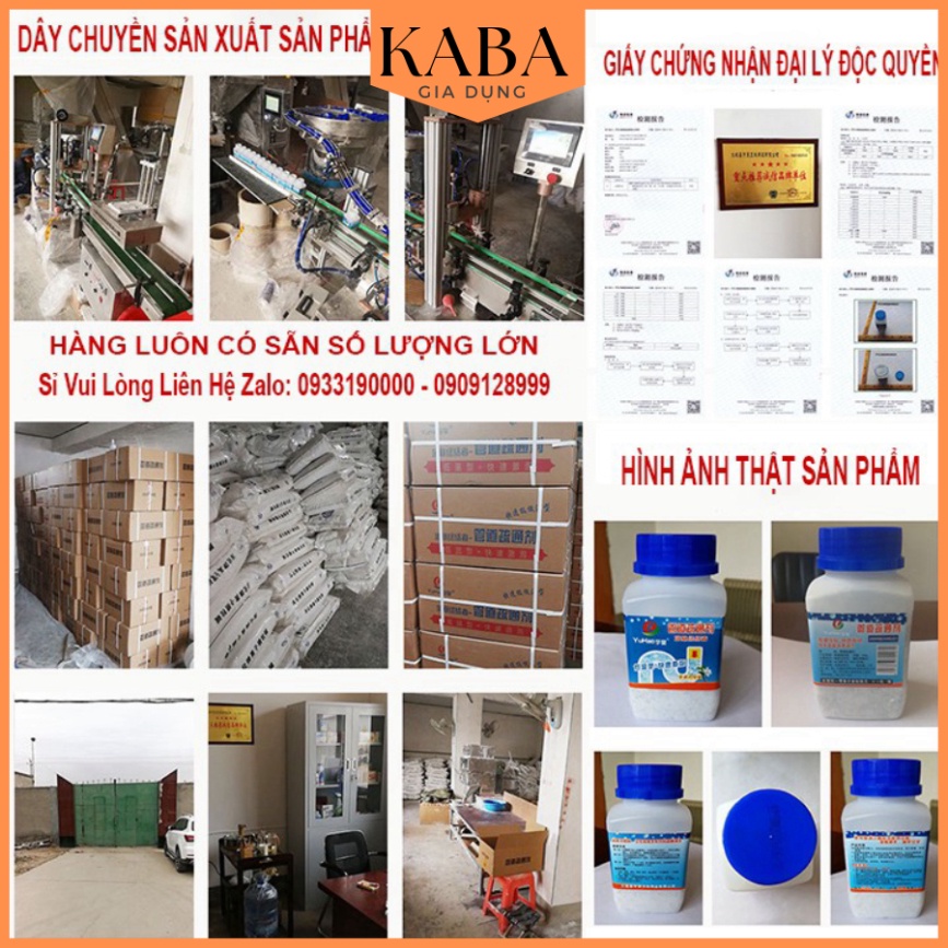 Bột Thông Cống,Bồn Cầu,Lavabo Cực Mạnh YUHAO Siêu Thần Thánh 268G Thế Hệ Mới KABA