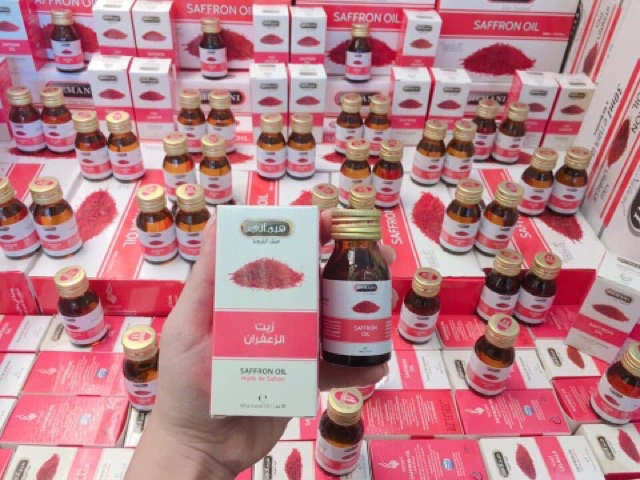 Tinh dầu saffron nguyên chất loại 1/ Saffron oil chính hãng