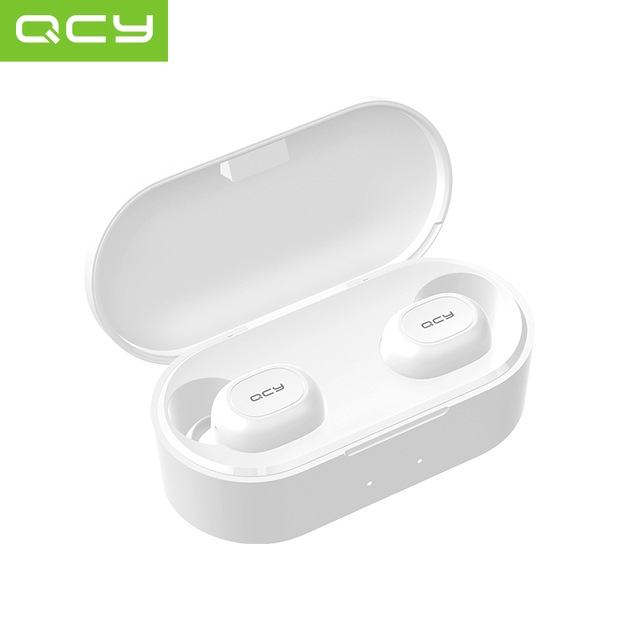 Tai nghe Bluetooth không dây QCY T2C TWS BT5.0 với micro kép 3D cho các dòng điện thoại